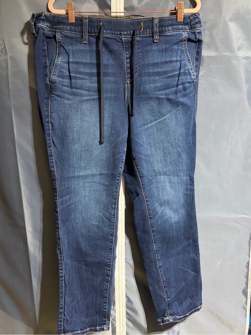 Torrid Women's Blue Stretch Denim Jogger Jeans